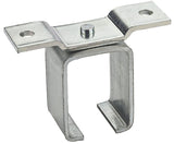 National Hardware N104-497 Box Rail Bracket, Galvanized Steel, For: #5114 or #5116 Box Rail, Pack of 2