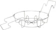 Granite Ware 0714-6 Canner Jar Rack, 10-1/4 in Dia, Steel, Chrome, Pack of 6