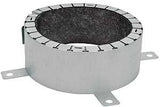 3M ULTRAPPD4.0 Fire Barrier Pipe Collar, Silver, For: 6 in Non-Metallic Pipe, 4 in Dia, Pack of 10
