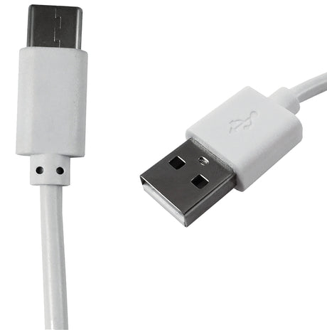 Zenith PM1003UCW USB Cable, White Sheath, 3 ft L