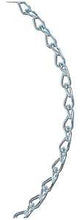 Baron 7227 Jack Chain, #16, 250 ft L, Galvanized Steel, Zinc-Plated, 10 lb Working Load