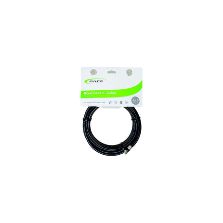 Pace 138025 RG-6 Coaxial Cable, 25'