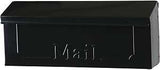 Gibraltar Mailboxes Townhouse THHB0001 Mailbox, 260 cu-in, Steel, Powder-Coated, Black, 15.2 in W, 3.9 in D, 6.1 in H