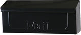 Gibraltar Mailboxes Townhouse THHB0001 Mailbox, 260 cu-in, Steel, Powder-Coated, Black, 15.2 in W, 3.9 in D, 6.1 in H