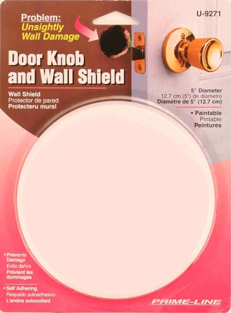 Prime-Line U 9271 Smooth Protector, 5 in Dia Base, Vinyl