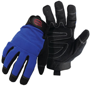Boss Utility B52011-XL Utility Gloves, XL, 8-3/8 to 8-3/4 in L, Reinforced Thumb, Open Cuff, Synthetic Leather