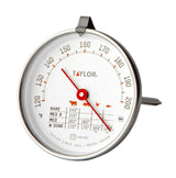 Taylor 5939N Leave-In Meat Thermometer, 120 to 212 deg F, Analog Display