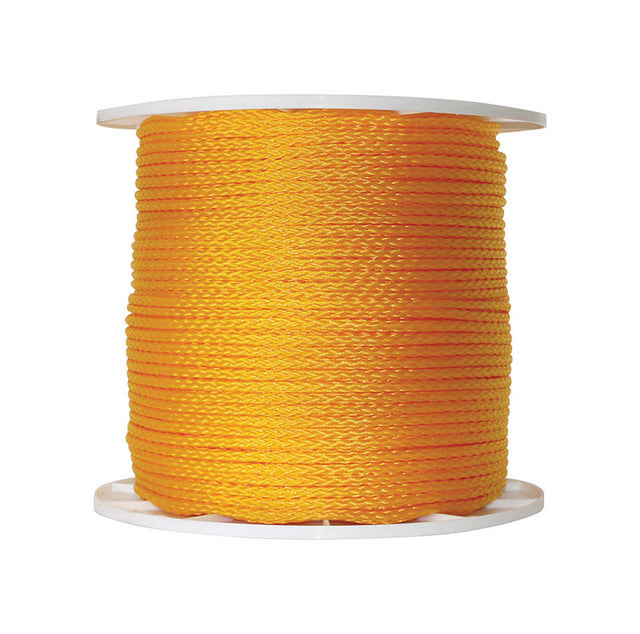 Koch Industries 1/4 in. D X 1000 ft. L Yellow Hollow Braided Poly Rope