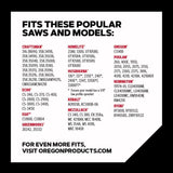 Oregon AdvanceCut S62 18 in. Chainsaw Chain 62 links