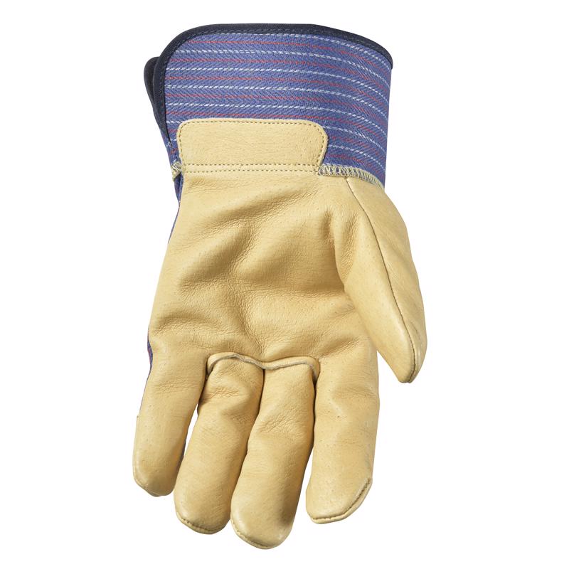 Wells Lamont Men's Outdoor Palm Gloves Palomino L 1 pair