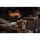 Wells Lamont Men's Outdoor Palm Gloves Palomino L 1 pair