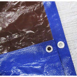 Ace 12 ft. W X 16 ft. L Medium Duty Polyethylene Tarp Blue/Brown