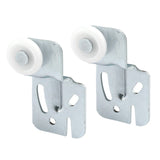 Prime-Line N 6501 Roller Assembly, 2-1/2 in L x 1-3/8 in W Dimensions, 7/8 in Dia Roller, 1/4 in W Roller, Nylon/Steel