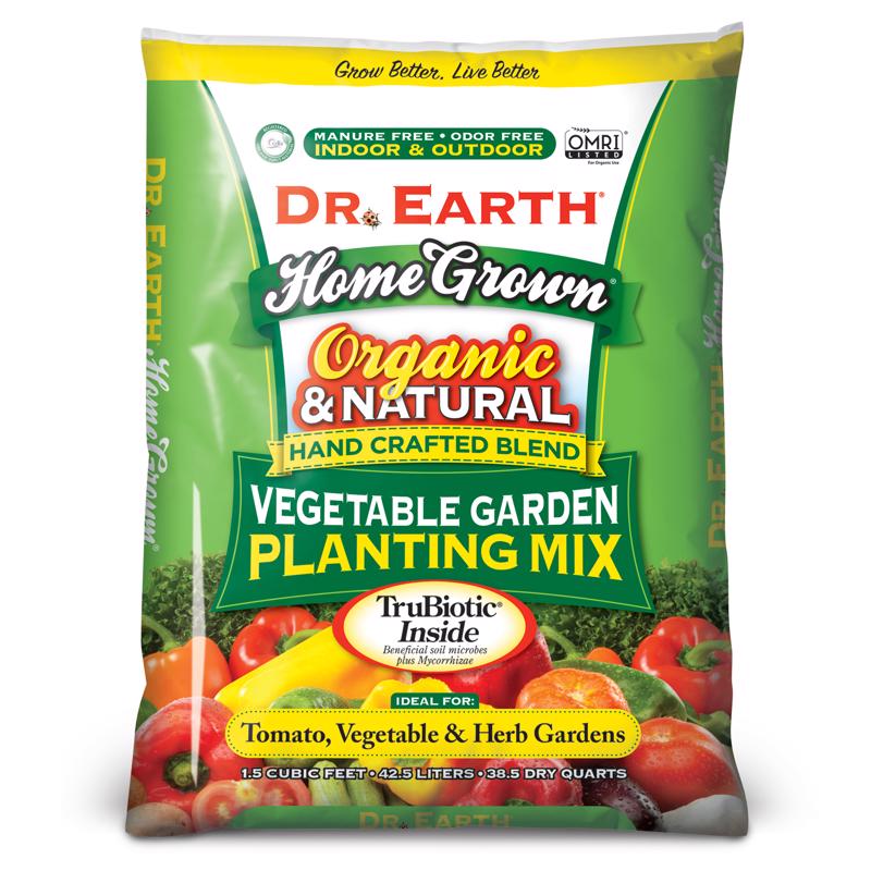 Dr. Earth Home Grown Organic Plant and Vegetable Potting Mix 1.5 cu ft