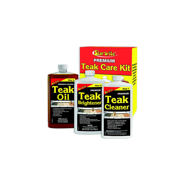 Teak Care Kit, Quart Size