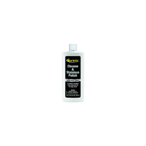 Chrome & Stainless Steel Polish, 8 oz.