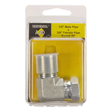 Apache Steel 1/2 in. D X 3/8 in. D Hydraulic Adapter 1 pk
