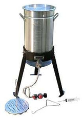 Bayou Classic 200-490 Turkey Fryer Kit, Aluminum