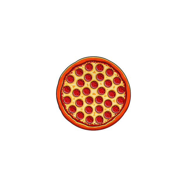 Big Mouth BMBT0001 Beach Blanket, Pizza, Pack of 4