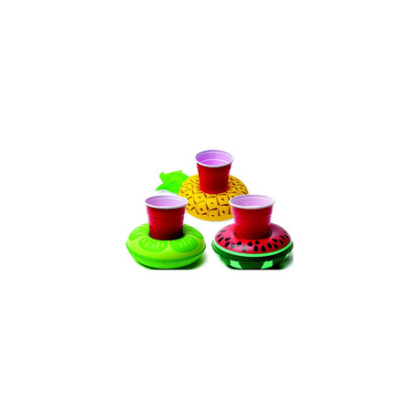 Big Mouth BMDF0012 Beverage Boat, Tropical Fruits Design, 3/pk, Pack of 6
