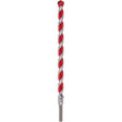 Milwaukee 48-20-9041 Drill Bit, 5/8 in Dia, 12 in OAL, Wide Flute, 3/8 in Dia Shank, 3-Flat Shank