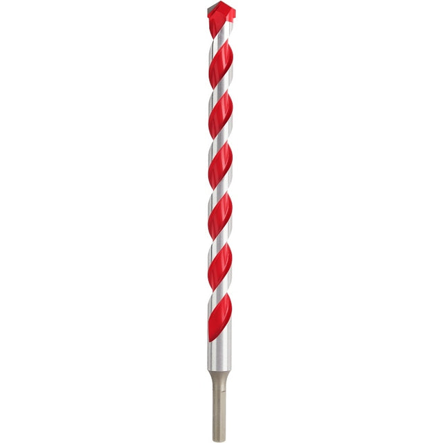Milwaukee 48-20-9046 Drill Bit, 3/4 in Dia, 12 in OAL, Wide Flute, 3/8 in Dia Shank, 3-Flat Shank