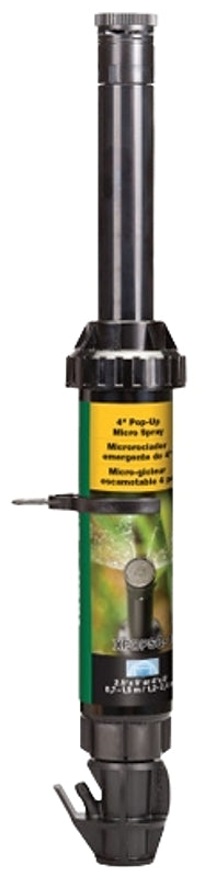 Rain Bird XPOPSQ-1S Pop-Up Micro Spray, 1/4 in Connection, Barb, 4 in H Pop-Up, 2-1/2 x 5 ft, 4 x 8 ft, Plastic