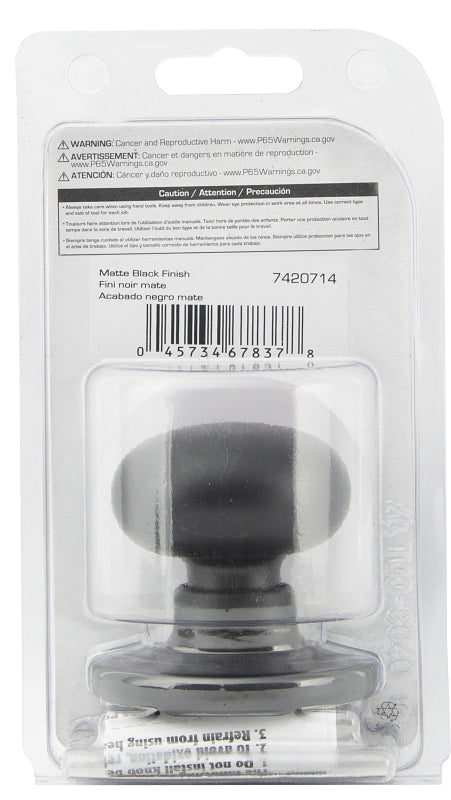 ProSource TFX940B000V24 Dummy Lever, Matte Black, Knob Handle, Metal, Residential, 3 Grade