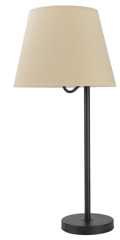 Boston Harbor GS-T122421-T1-VB Table Lamp, 120 V, 60 W, 1-Lamp, CFL Lamp, Bronze Fixture