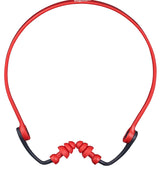 Milwaukee 48-73-3201 Banded Ear Plugs, 25 dB NRR, Bullet, One-Size Ear Plug, Foam Ear Plug, Red Ear Plug