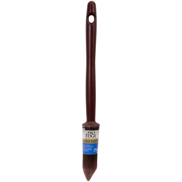 Linzer 6250 25MM Paint Brush, Plastic Handle, Precision Point Brush, Polyester Bristle, 25 mm Ferrule