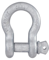 National Hardware N100-329 Anchor Shackle, 3/4 in Trade, 10,000 lb Working Load, 3/4 in Dia Wire, Steel, Galvanized