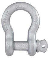 National Hardware N100-329 Anchor Shackle, 3/4 in Trade, 10,000 lb Working Load, 3/4 in Dia Wire, Steel, Galvanized