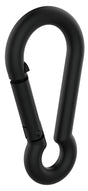 National Hardware N820-092 Interlocking Spring Snap, 1/4 in, 146 lb Working Load, Steel, Storm Shine