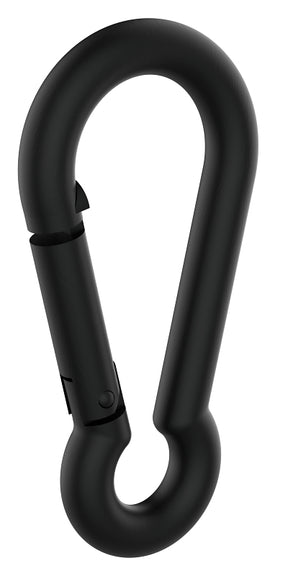 National Hardware N820-108 Interlocking Spring Snap, 3/8 in, 315 lb Working Load, Steel, Storm Shine