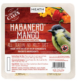 Heath DDC8-12 Cracked Corn Wild Bird Food, 11.75 oz, Suet Cake, Mango Habanero