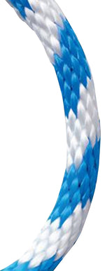 Baron 51213 Derby Rope, 3/8 in Dia, 50 ft L, 180 lb Working Load, Polypropylene, Blue/White