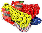 Baron 52617 Rope, 1/2 in Dia, 100 ft L, 244 lb Working Load, Polypropylene, Assorted