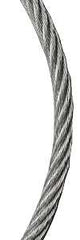 Baron 695940 Cable, 3/32 in Dia, 500 ft L, Steel, Galvanized