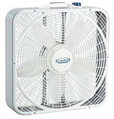 Lasko 3720 Box Fan, 120 V, 3-Speed, 2095 cfm Air, White