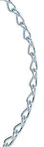 Baron 7241 Jack Chain, #14, 200 ft L, Zinc, 10 lb Working Load