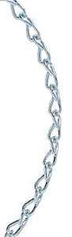 Baron 7241 Jack Chain, #14, 200 ft L, Zinc, 10 lb Working Load