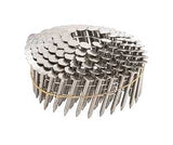 Stinger 0611074S Roofing Nail, 1-1/4 in L, 0.12 in Gauge, 316 Stainless Steel, Flat Head, Ring Shank