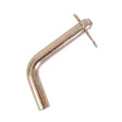 Koch 4019313 Bent Hitch Pin, 2 Hitch, 5/8 in Dia Pin, 3 in OAL, Zinc