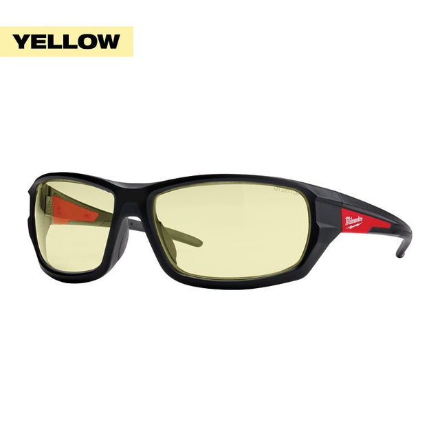 Milwaukee 48-73-2120 Safety Glasses, Unisex, Anti-Fog, Scratch-Resistant Lens, Polycarbonate Lens, Plastic Frame