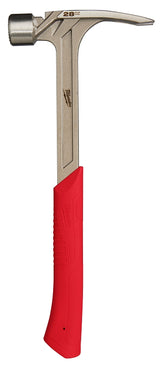 Milwaukee 48-22-9029 Framing Hammer, 28 oz Head, Anti-Ring Claw, Milled Head, Steel Head, 16.2 in OAL