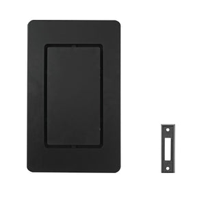 Heath Zenith 18000204 Doorbell Kit, Wired, Plastic, Black