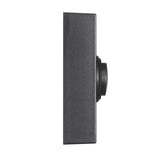 Heath Zenith 18000159 Pushbutton Doorbell, Wireless, Rectangular, Black