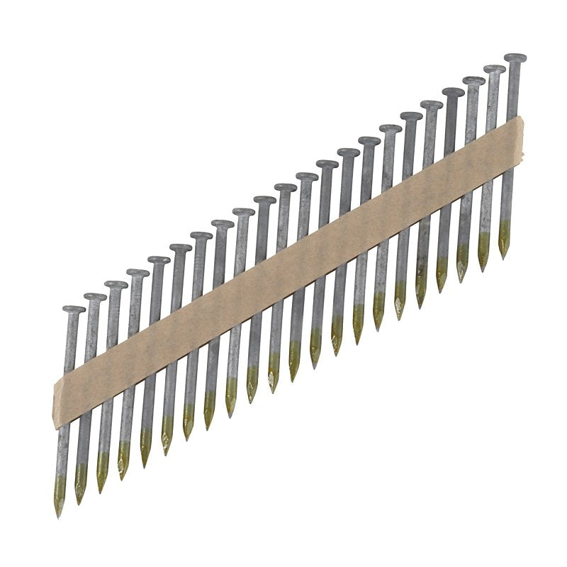 Metabo HPT 17134HPT Connector Nail, 1-1/2 in L, 10 ga Gauge, Steel, Hot-Dipped Galvanized, Full Round Head