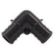 SharkBite UP256A5 Pipe Elbow, 3/4 in, Barb, 90 deg Angle, Polymer, 200 psi Pressure
